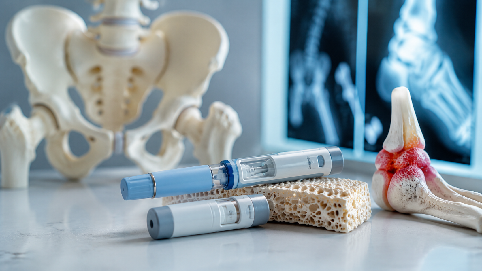 Ozempic y osteoporosis: el estudio que relaciona los GLP-1 con los huesos y la gota