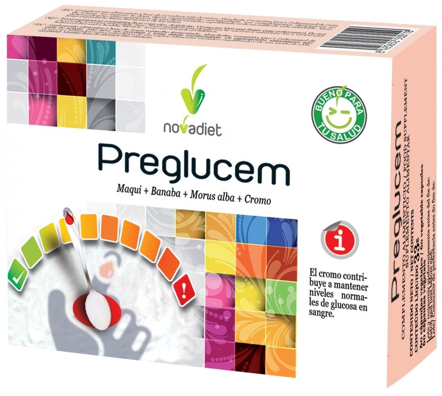 Preglucem de noVadiet, 60 cápsulas