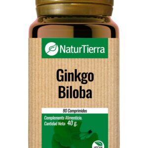 Ginkgo Biloba de NaturTierra, 80 comprimidos
