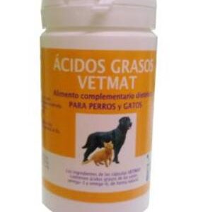 Ácidos Grasos Vetmat, 60 cápsulas para perros y gatos