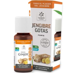 GINJER extracto de jengibre bio en gotas de Lemon Pharma, 20 ml