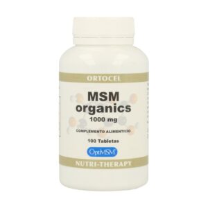 MSM Organics de Ortocel Nutri-Therapy, 100 comprimidos