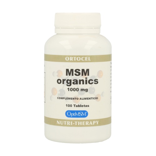 MSM Organics de Ortocel Nutri-Therapy, 100 comprimidos