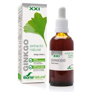Ginkgo Biloba Extracto Natural - envase del producto
